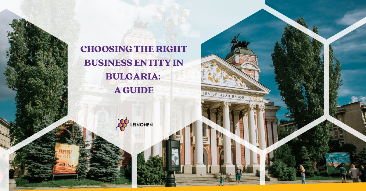 Types of Business Entities in Bulgaria - Leinonen