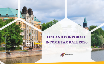 Finland Corporate Income Tax Rate 2026 - Leinonen Finland