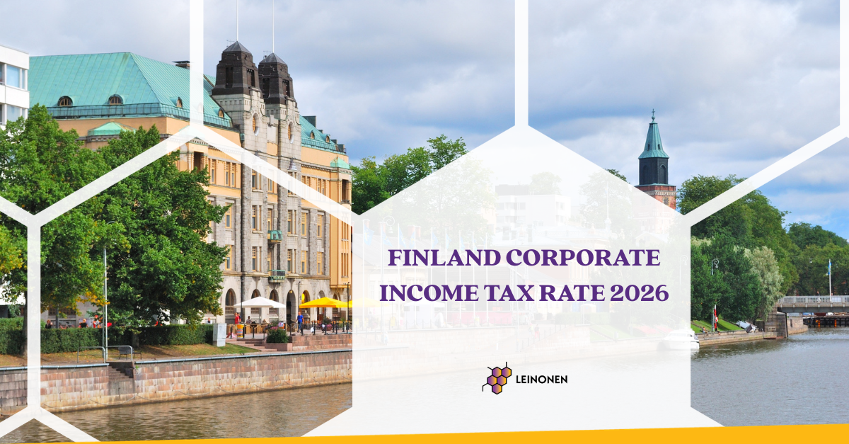 Finland Corporate Income Tax Rate 2026 - Leinonen Finland