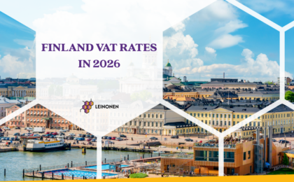 Finland VAT Rates in 2026 - Leinonen