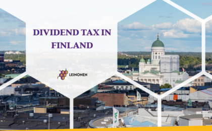 Dividend Tax in Finland - Leinonen Finland