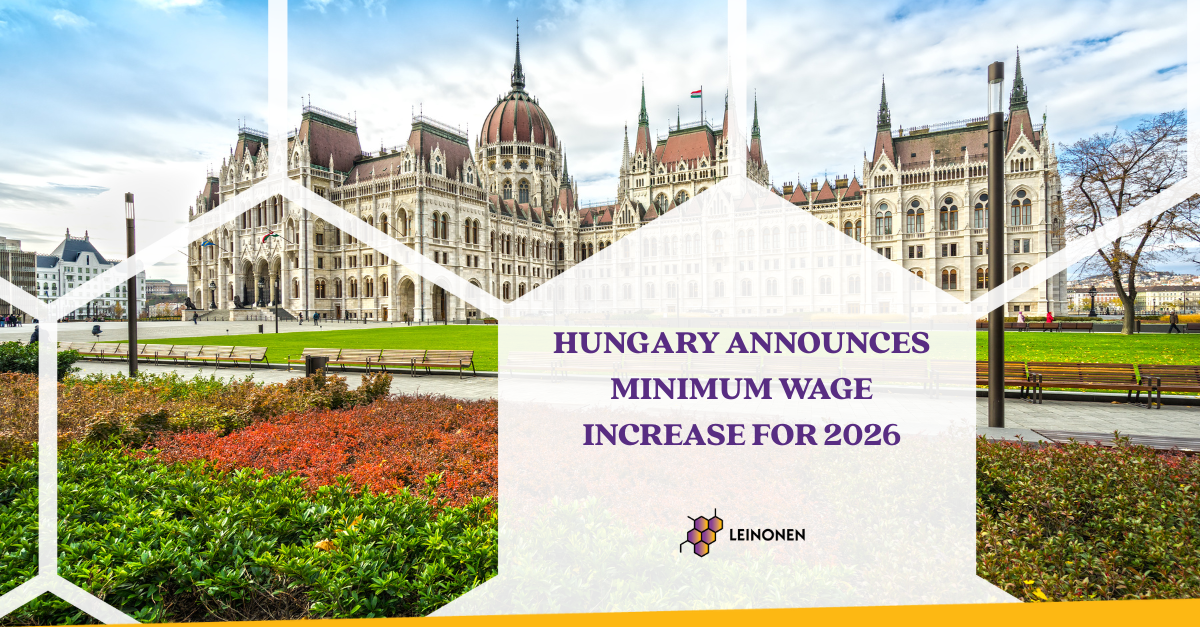Hungary Announces Minimum Wage Increase for 2026 - Leinonen