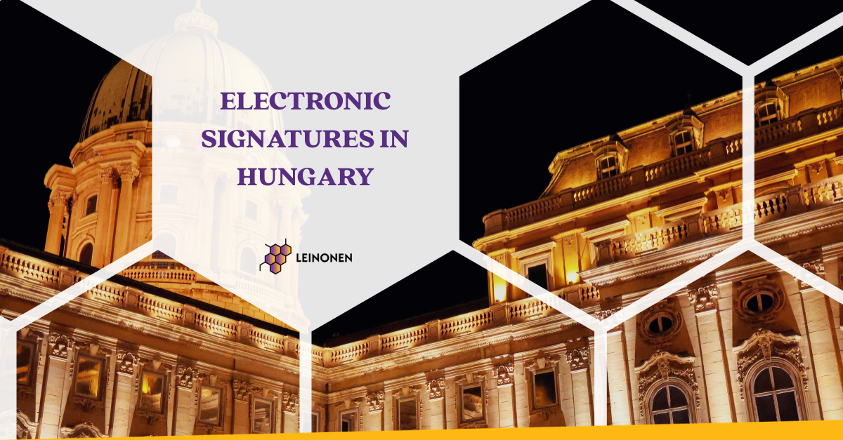 Electronic Signatures in Hungary - Leinonen