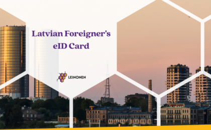 Latvian Foreigner's eID Card - Leinonen