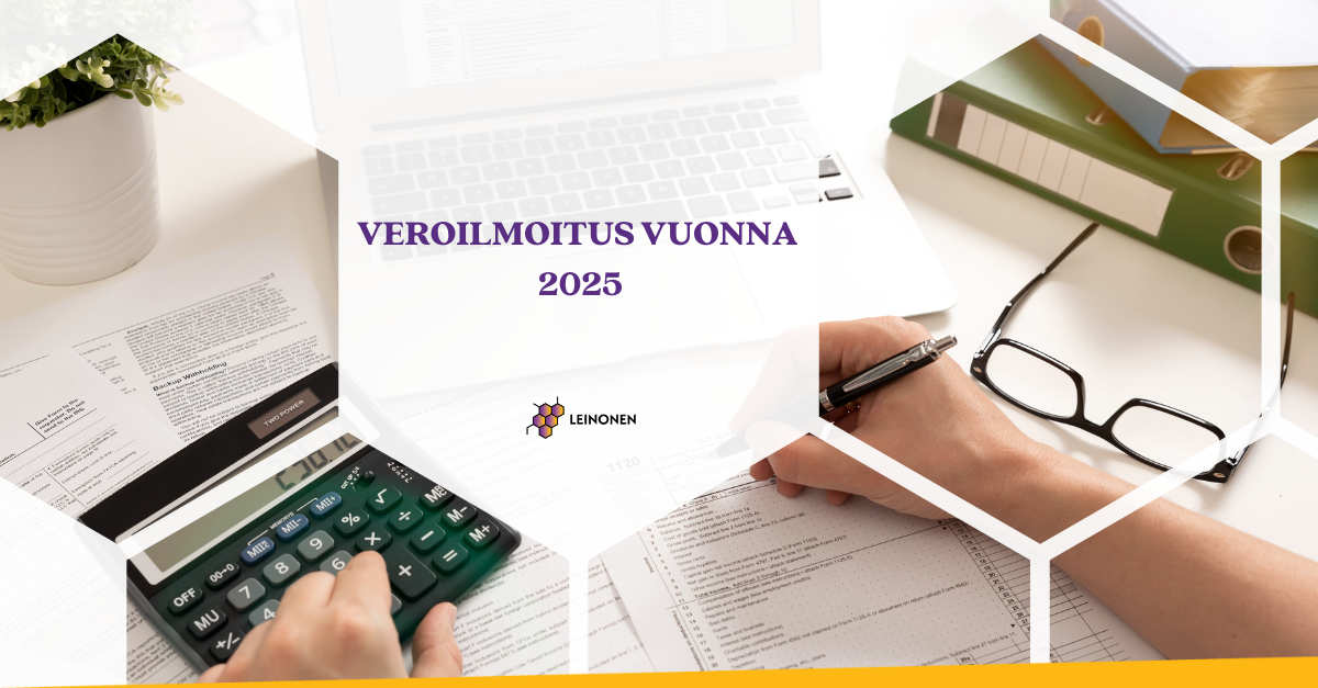 Veroilmoitus vuonna 2025 - Leinonen