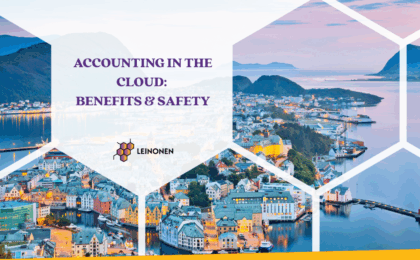 Accounting in the cloud: benefits & safety - Leinonen Norway