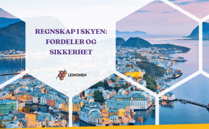 Regnskap i skyen: fordeler og sikkerhet - Leinonen