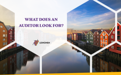 What does an auditor look for? - Leinonen Norway