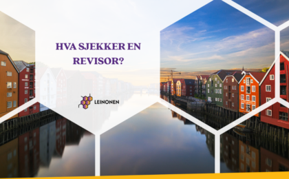 Hva sjekker en revisor? - Leinonen Norway