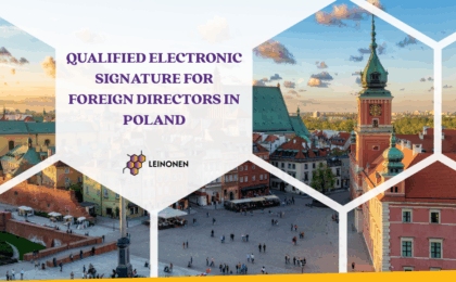 Qualified Electronic Signature for Foreign Directors in Poland - Leinonen