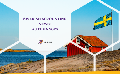 Swedish Accounting News: Autumn 2025 - Leinonen
