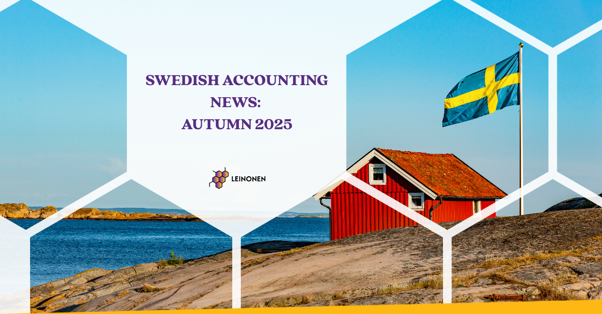 Swedish Accounting News: Autumn 2025 - Leinonen