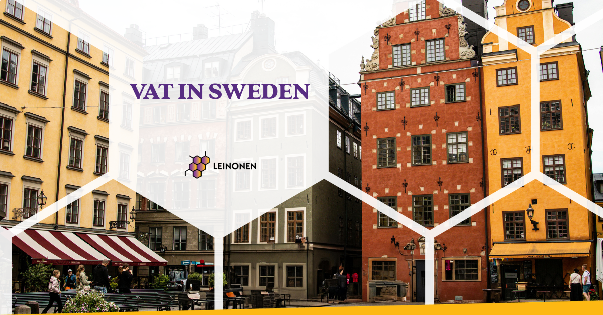VAT in Sweden - Leinonen Sweden