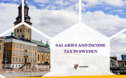 Salaries and Income Tax in Sweden - Leinonen Sweden